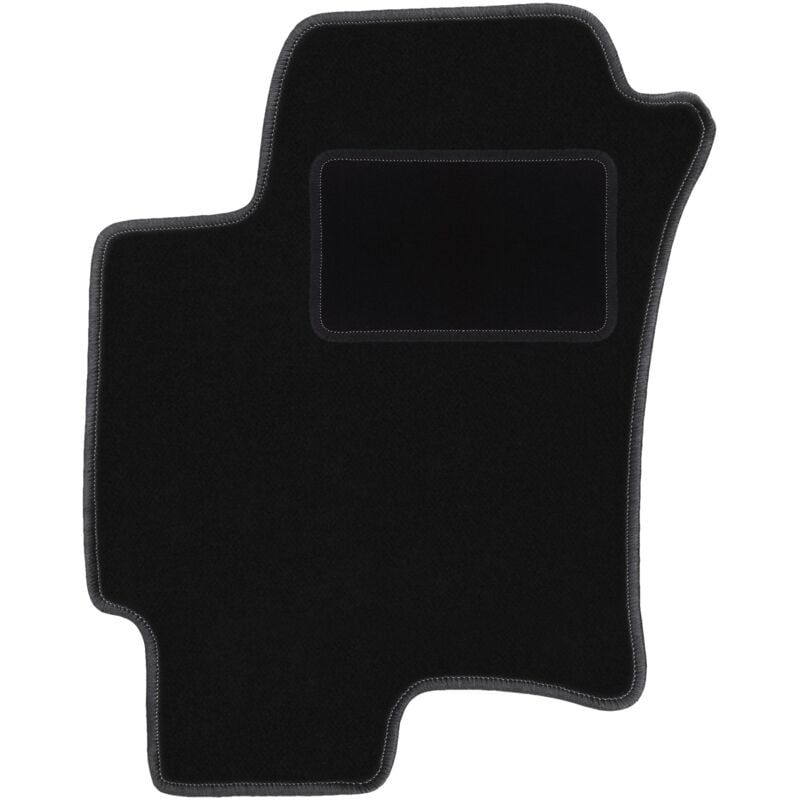 Tapis conducteur noir pour : Hyundai Coupe II GK coupé (2001-2008)