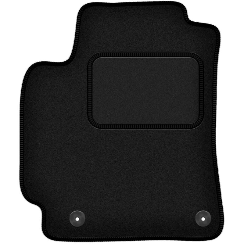 Tapis conducteur noir pour : Hyundai Elantra VI berline (2016-)