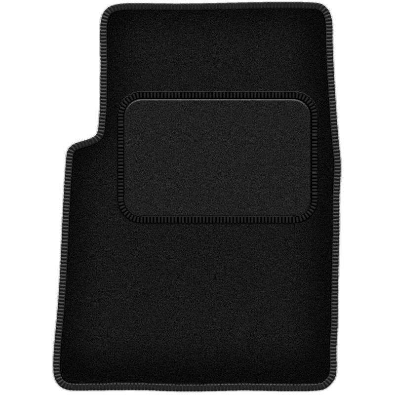 Tapis conducteur noir pour Hyundai Galloper tout-terrain (1991-2003)