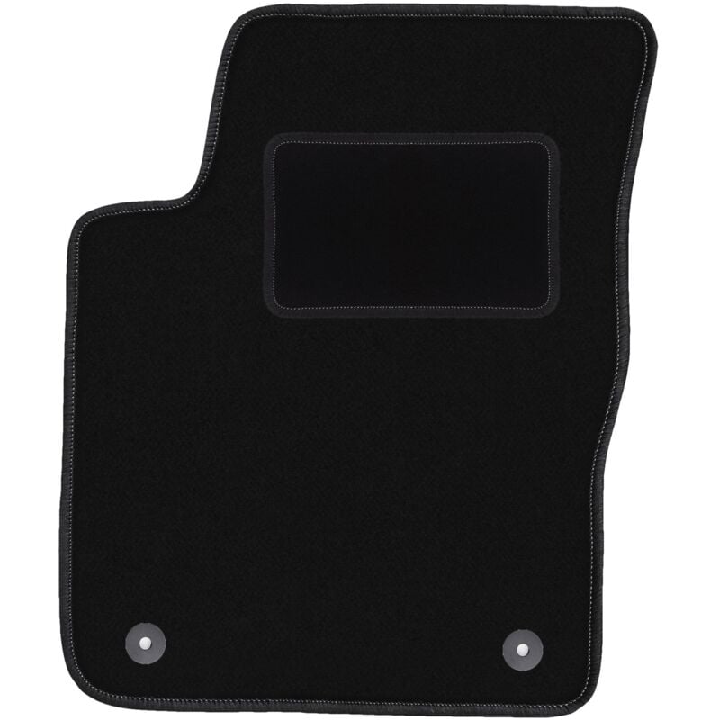 Tapis conducteur noir pour : Hyundai i10 à hayon (2007-2013)