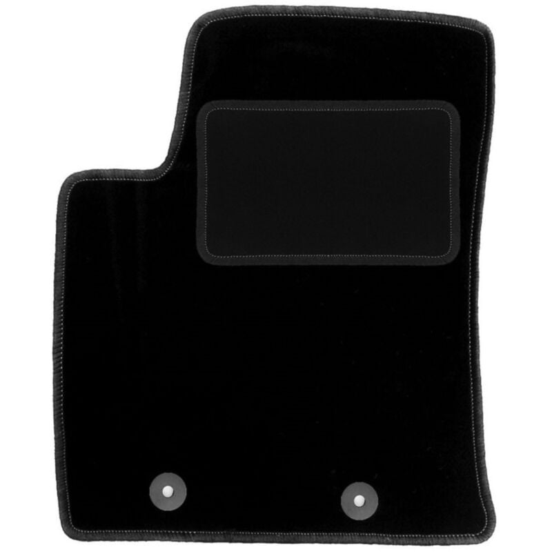 Tapis conducteur noir pour : Hyundai i10 II à hayon (2013-)