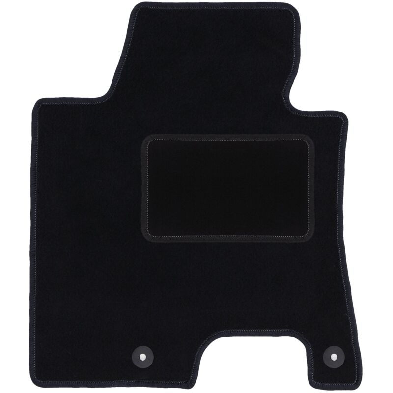 Tapis conducteur noir pour : Hyundai i30 II à hayon, break, break (2011-2017)