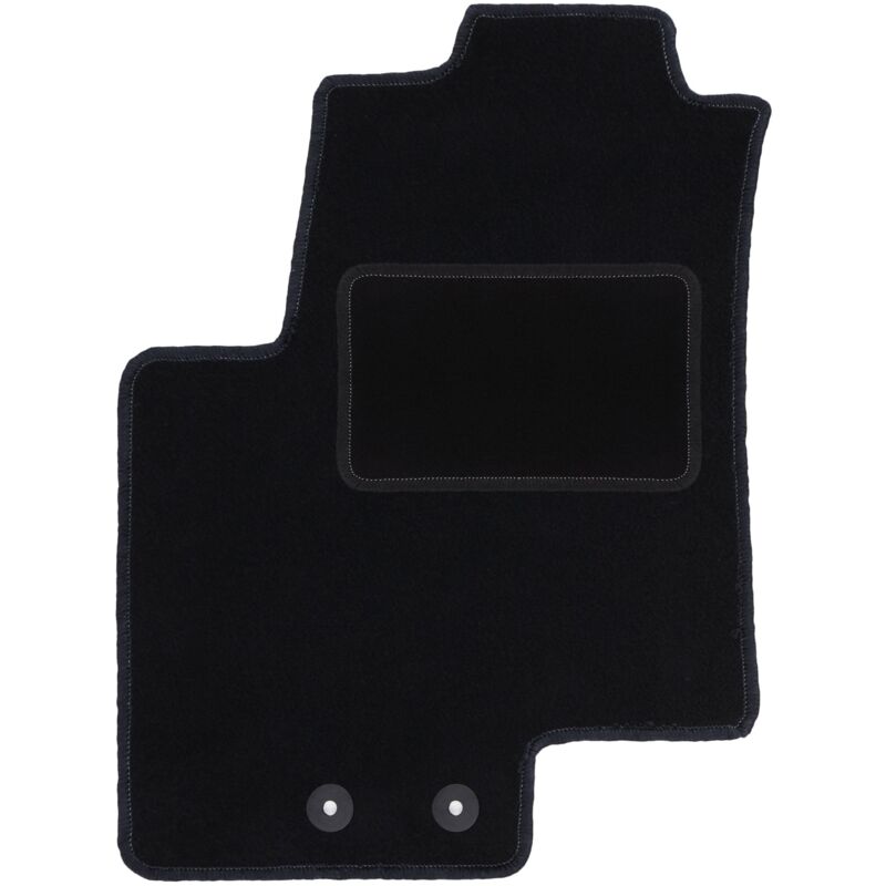Tapis conducteur noir pour : Hyundai ix20 minivan (2010-2018)