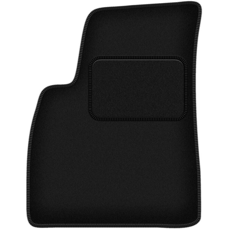 Tapis conducteur noir pour : Hyundai SantaFe I SUV (2000-2006)