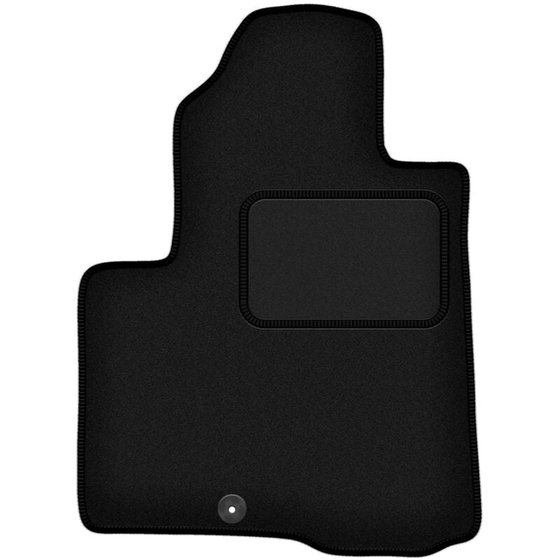 Tapis conducteur noir pour Hyundai SantaFe II 7 places (2006-2012)