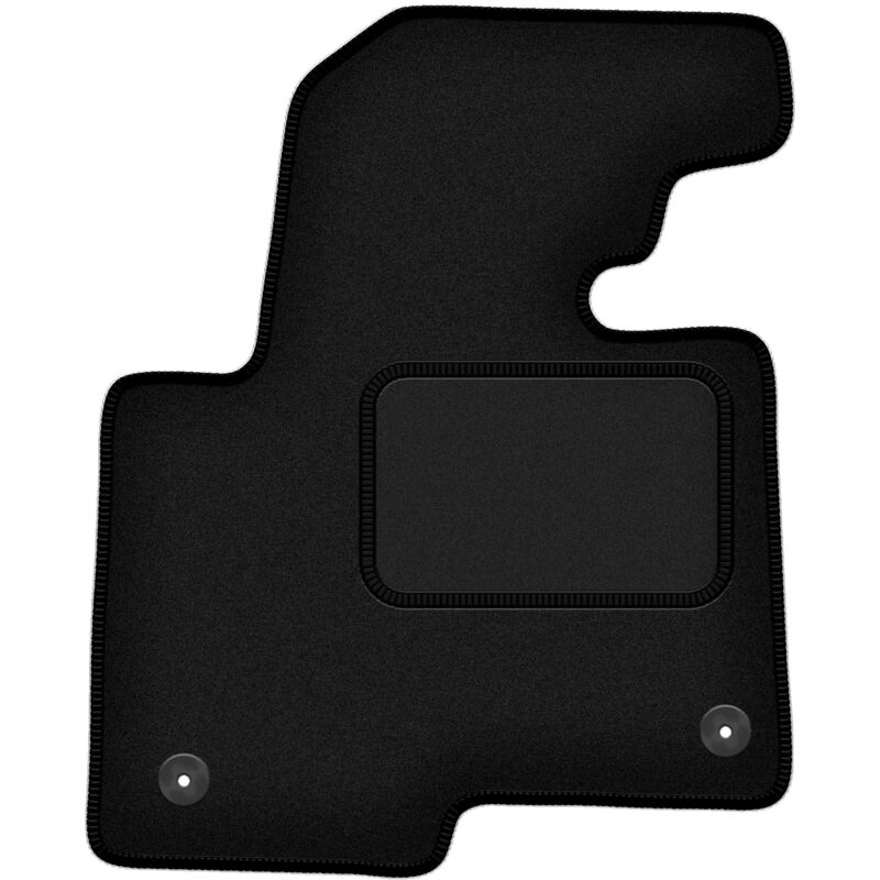 Tapis conducteur noir pour Hyundai SantaFe III 7 places (2012-)