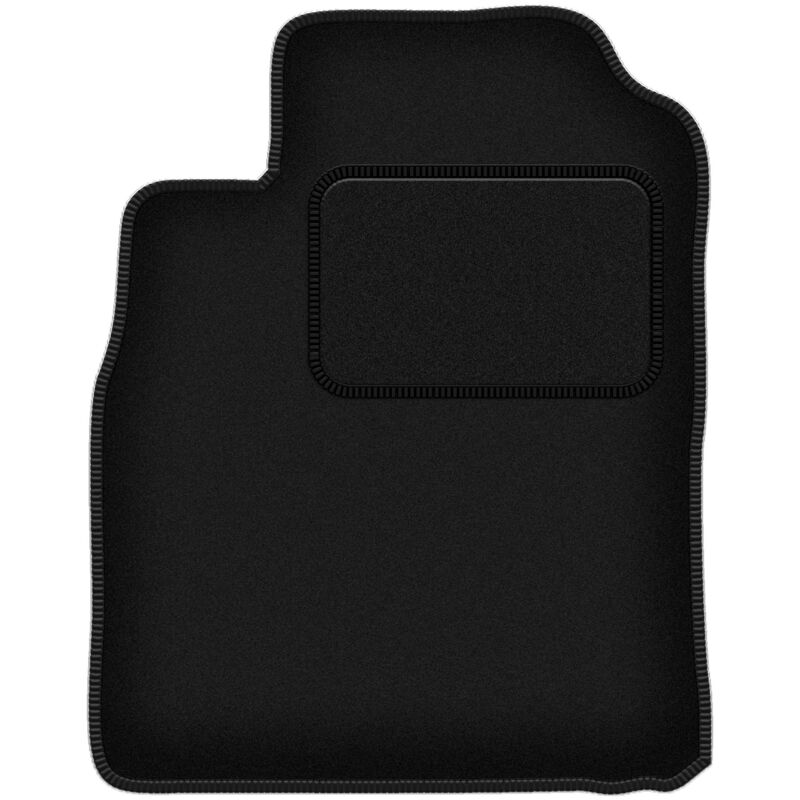 Tapis conducteur noir pour : Hyundai Sonata III berline (1999-2005)