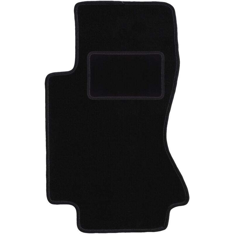 Tapis conducteur noir pour : Jaguar S-Type X204 berline (2002-2008)