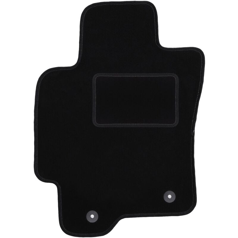 Tapis conducteur noir pour : Jaguar X-Type break, break, berline (2001-2009)