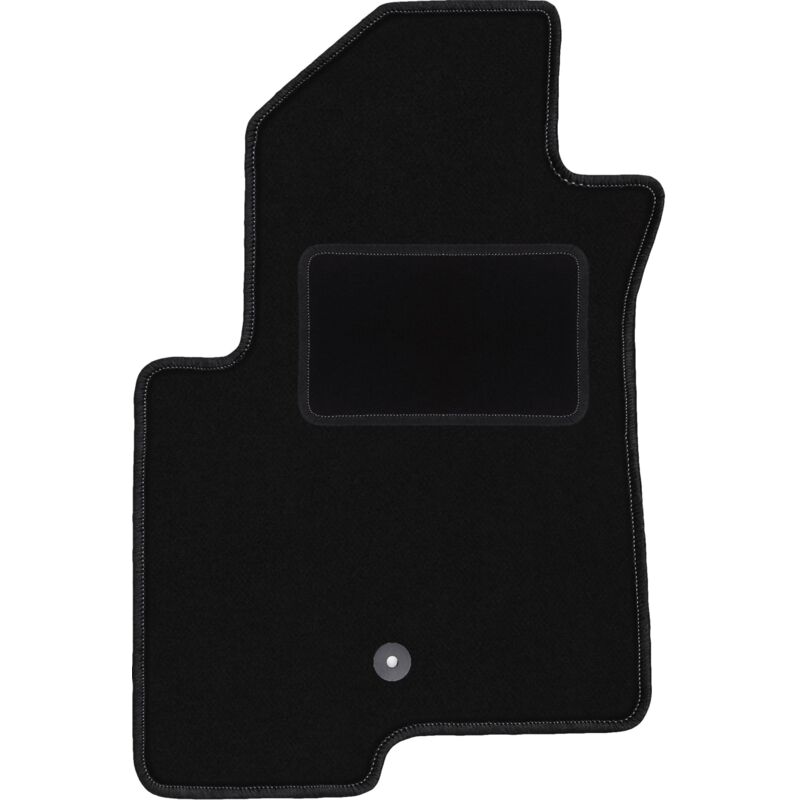 Tapis conducteur noir pour Jeep Compass MK49 SUV (2007-2017)