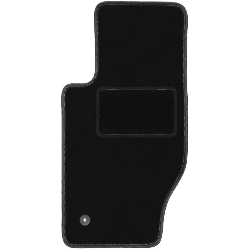 Tapis conducteur noir pour Jeep Grand Cherokee III WK tout-terrain (2005-2010)
