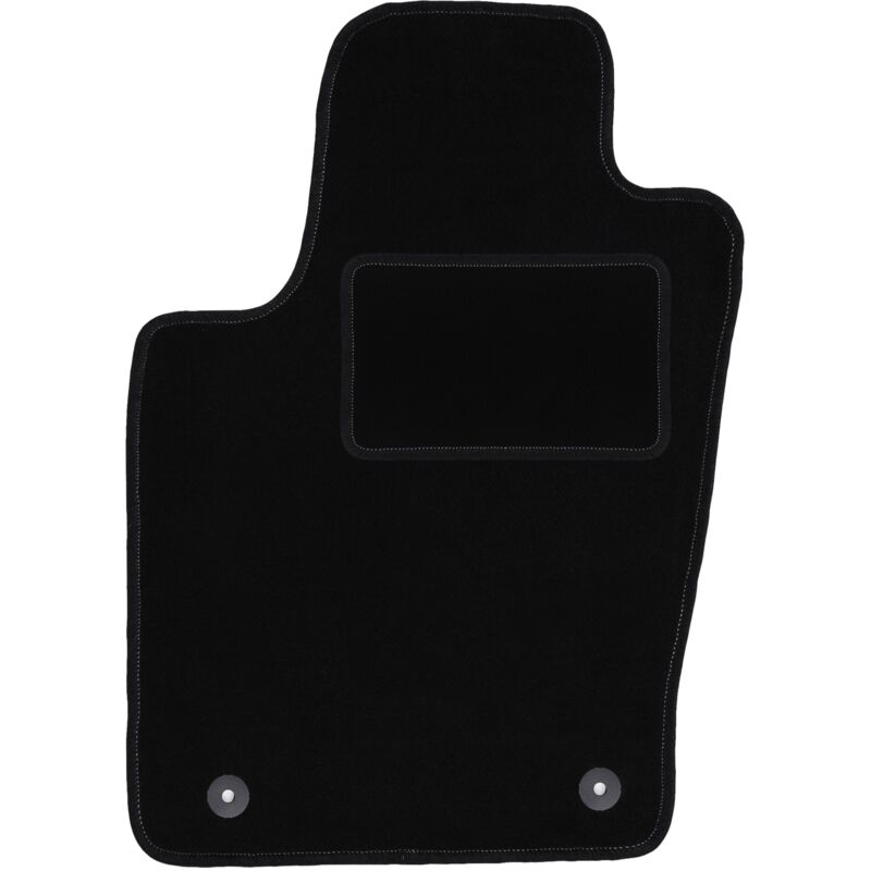 Tapis conducteur noir pour Jeep Grand Cherokee WK2 tout-terrain (2010-2018)