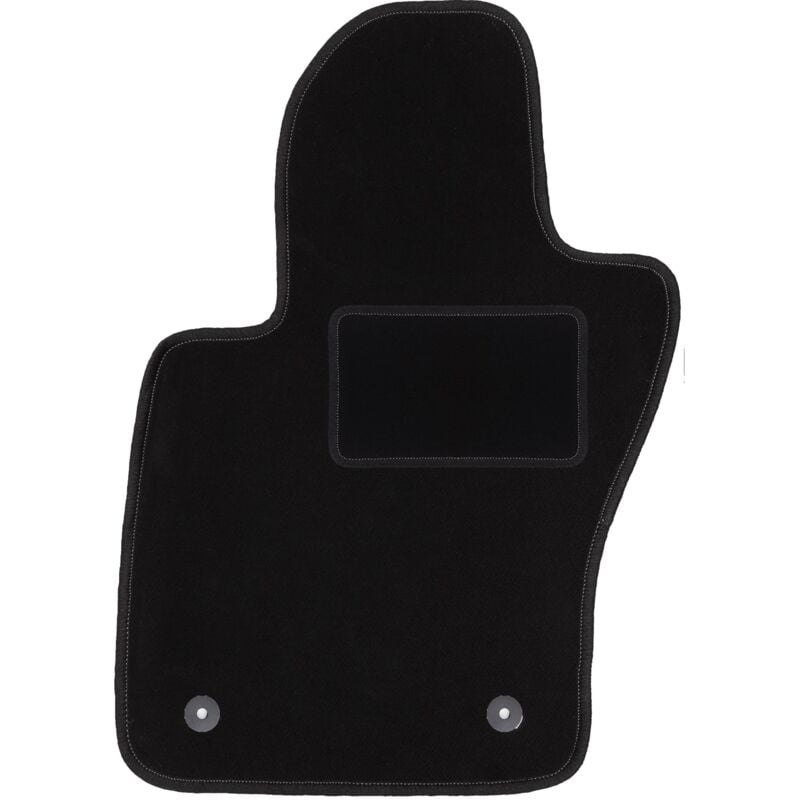 Tapis conducteur noir pour Jeep Renegade SUV (2014-2019)