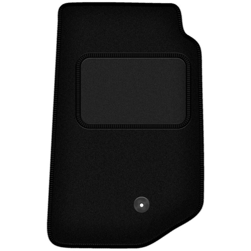 Tapis conducteur noir pour Jeep Wrangler III JK tout-terrain (2006-2017)