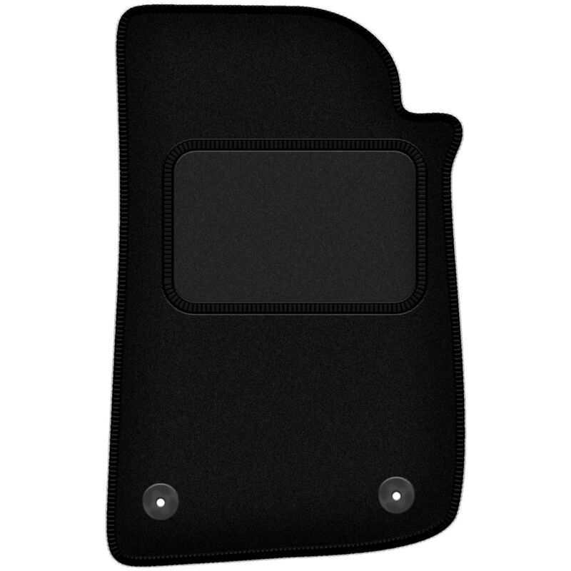 Tapis conducteur noir pour Jeep Wrangler IV Rubicon tout-terrain (2017-)