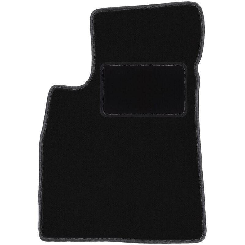 Tapis conducteur noir pour : Kia Opirus berline (2002-2011)