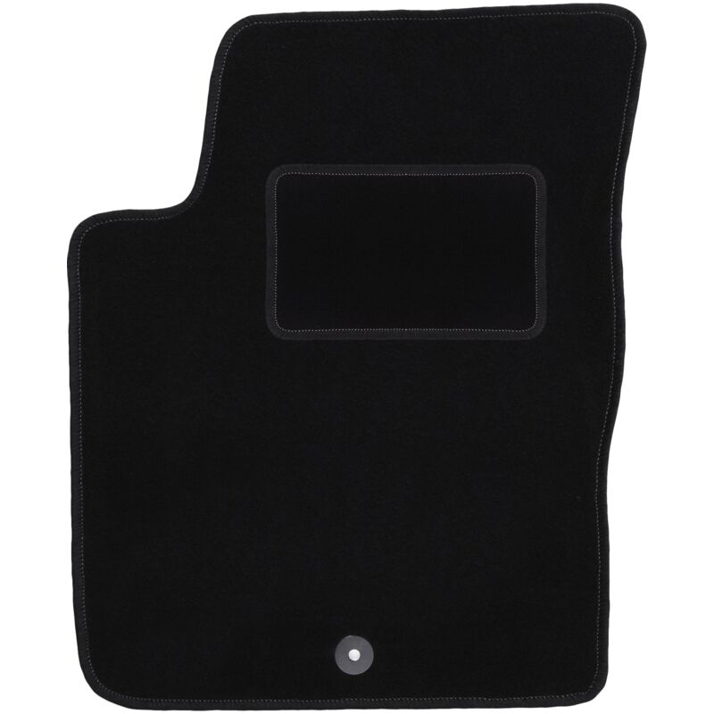 Tapis conducteur noir pour : Kia Picanto I à hayon (2003-2011)