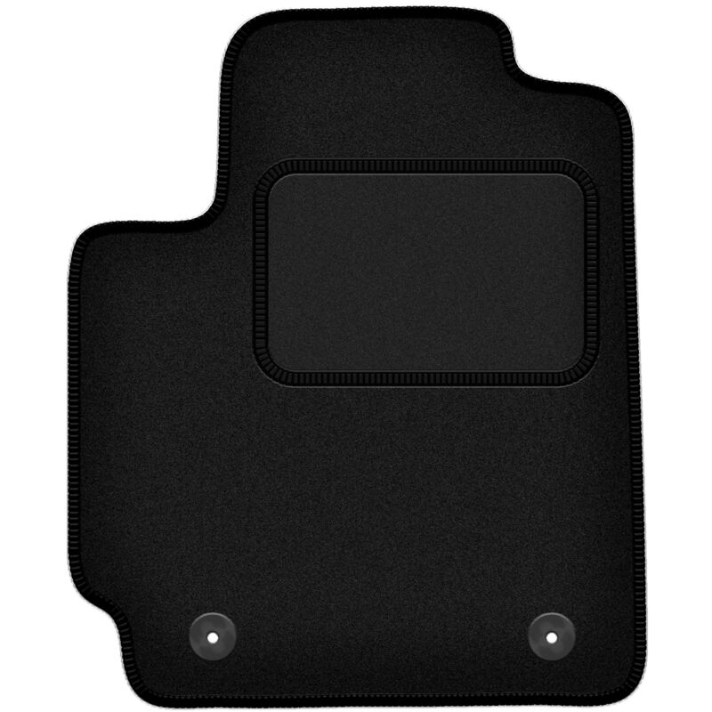 Tapis conducteur noir pour : Kia Picanto III à hayon (2017-)