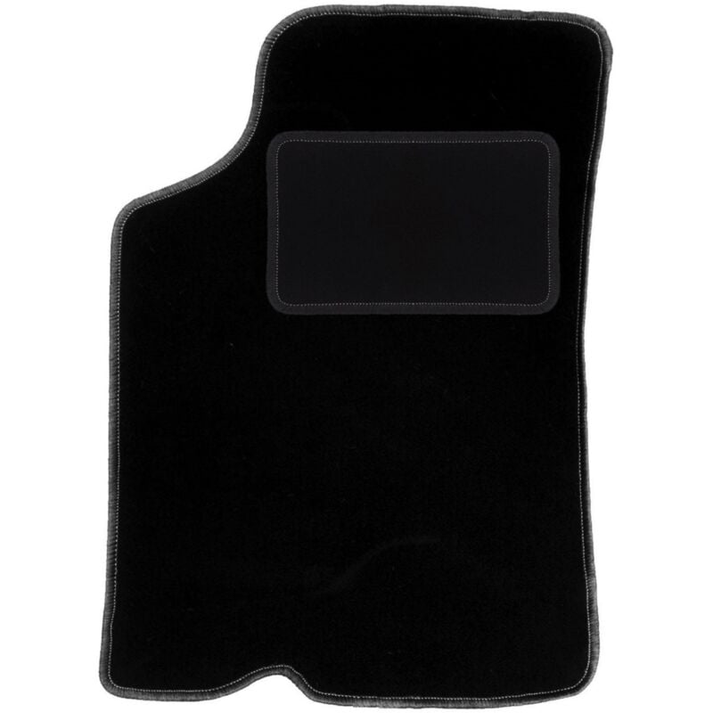 Tapis conducteur noir pour : Kia Sephia I berline (1994-1997)