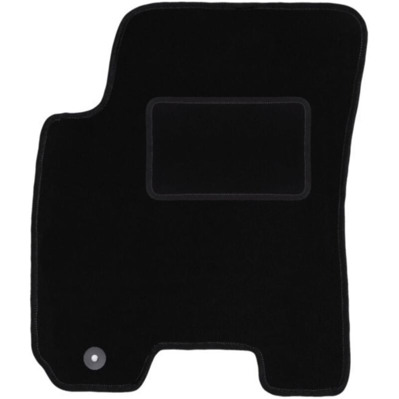 Tapis conducteur noir pour : Kia Sportage II SUV (2004-2010)