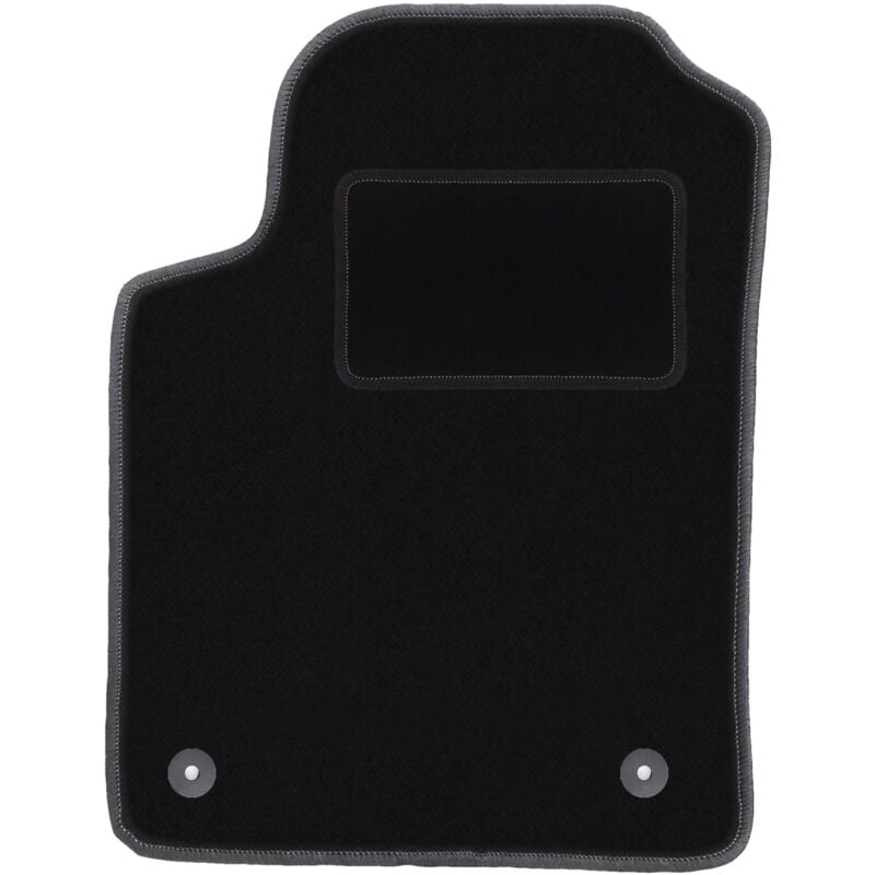 Tapis conducteur noir pour : Lancia Delta III à hayon (2008-2014)