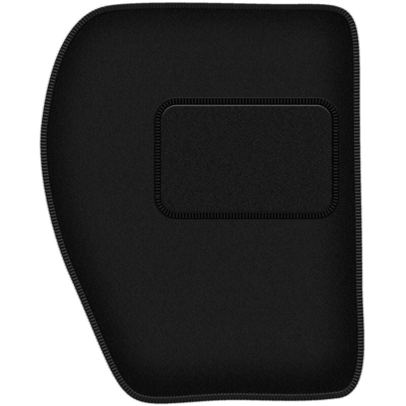 Tapis conducteur noir pour : Land Rover Discovery I tout-terrain (1989-1998)