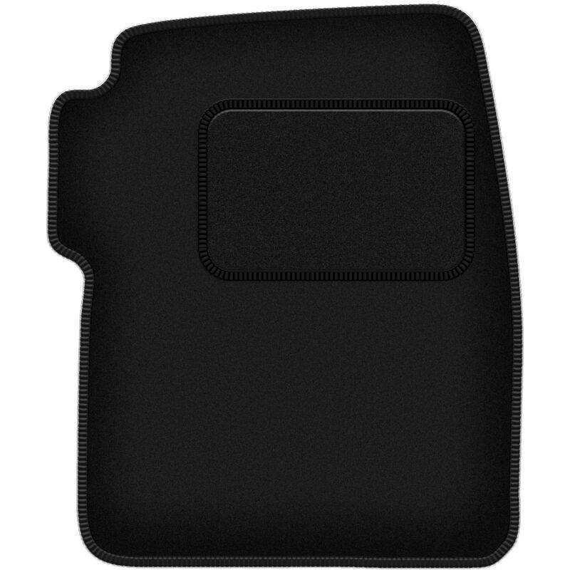 Tapis conducteur noir pour : Land Rover Discovery II tout-terrain (1998-2004)