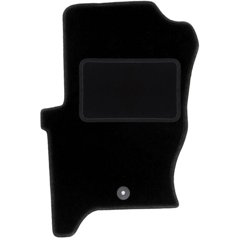 Tapis conducteur noir pour : Land Rover Discovery III SUV (2004-2011)