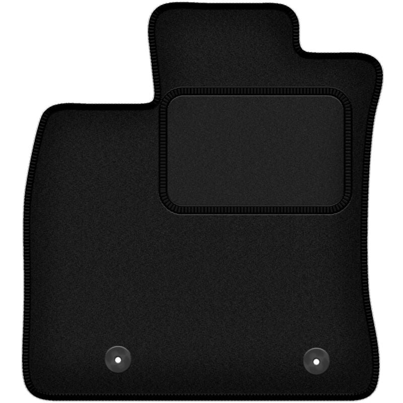 Tapis conducteur noir pour : Lexus CT 200H à hayon (2010-2020)