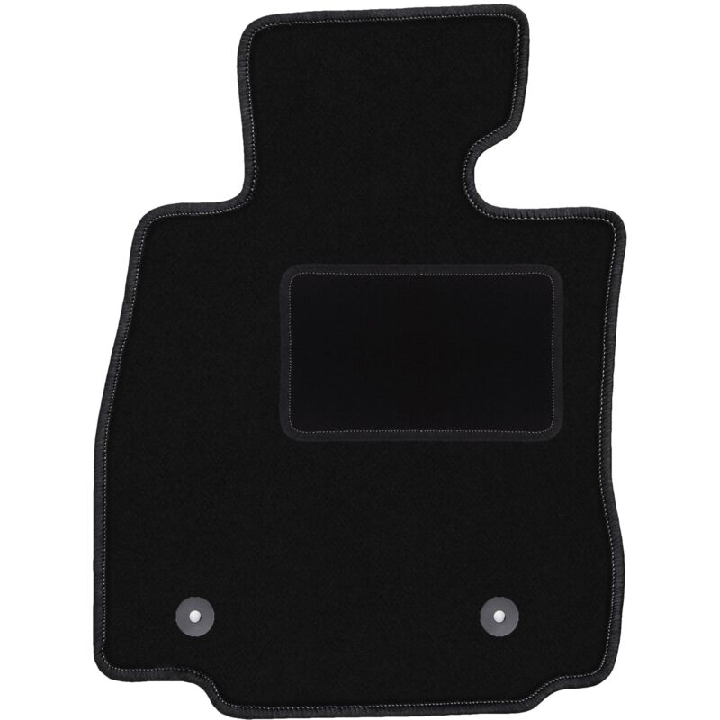 Tapis conducteur noir pour Mazda 2 III à hayon (2015-)