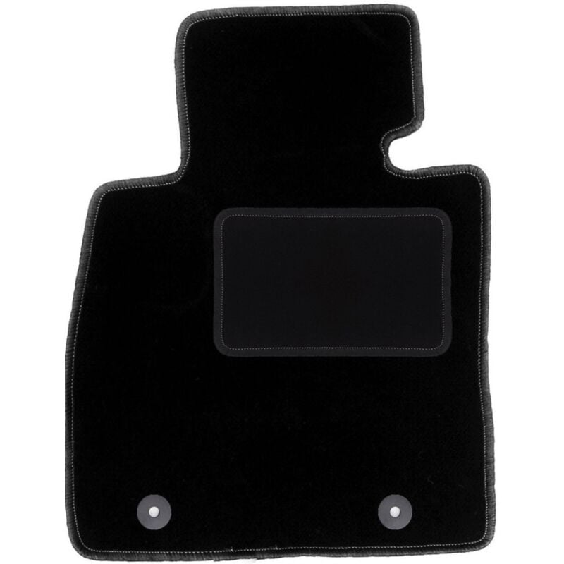 Tapis conducteur noir pour Mazda 2 IV à hayon (2014-)