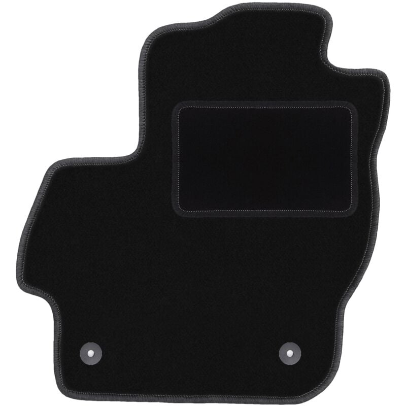 Tapis conducteur noir pour : Mazda 3 II BL à hayon, berline (2008-2013)