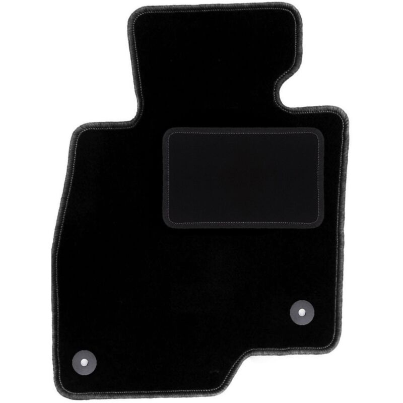 Tapis conducteur noir pour : Mazda 3 III (BM) à hayon, berline (2013-)