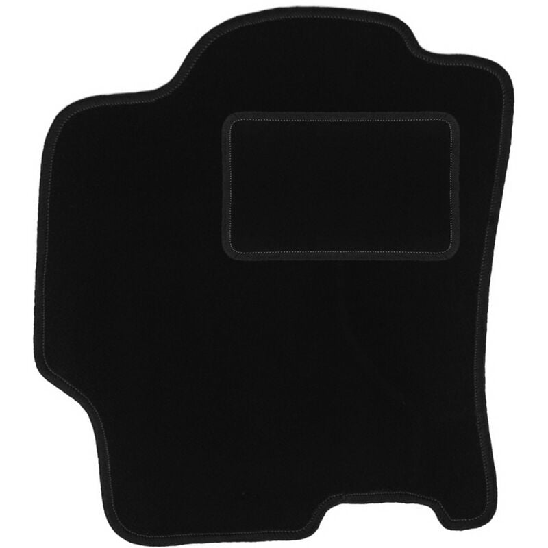 Tapis conducteur noir pour : Mazda 323 BJ berline, hayon, break, break (1998-2003)
