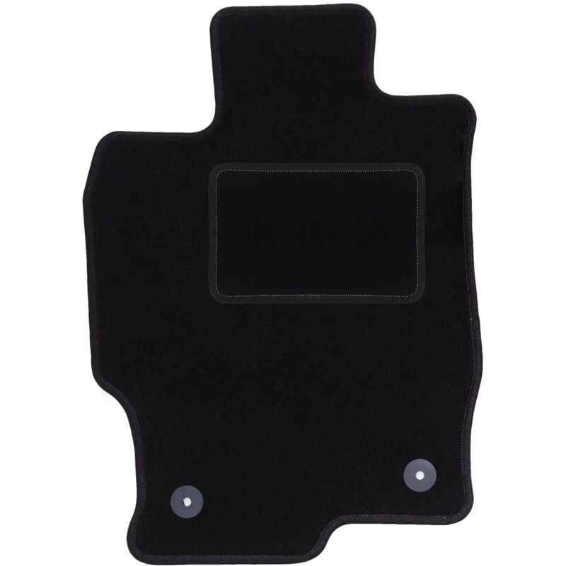 Tapis conducteur noir pour : Mazda 6 II GH berline, break, liftback, hayon (2007-2012)
