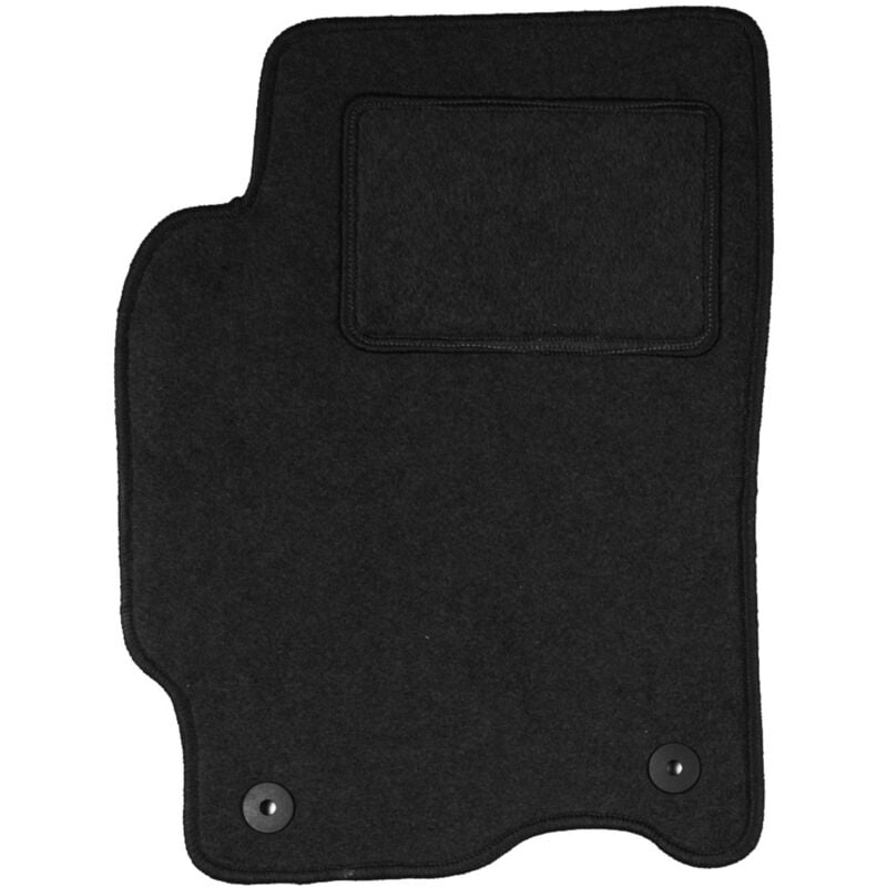 Tapis conducteur noir pour : Mazda 626 V GF break, liftback, berline (1997-2002)