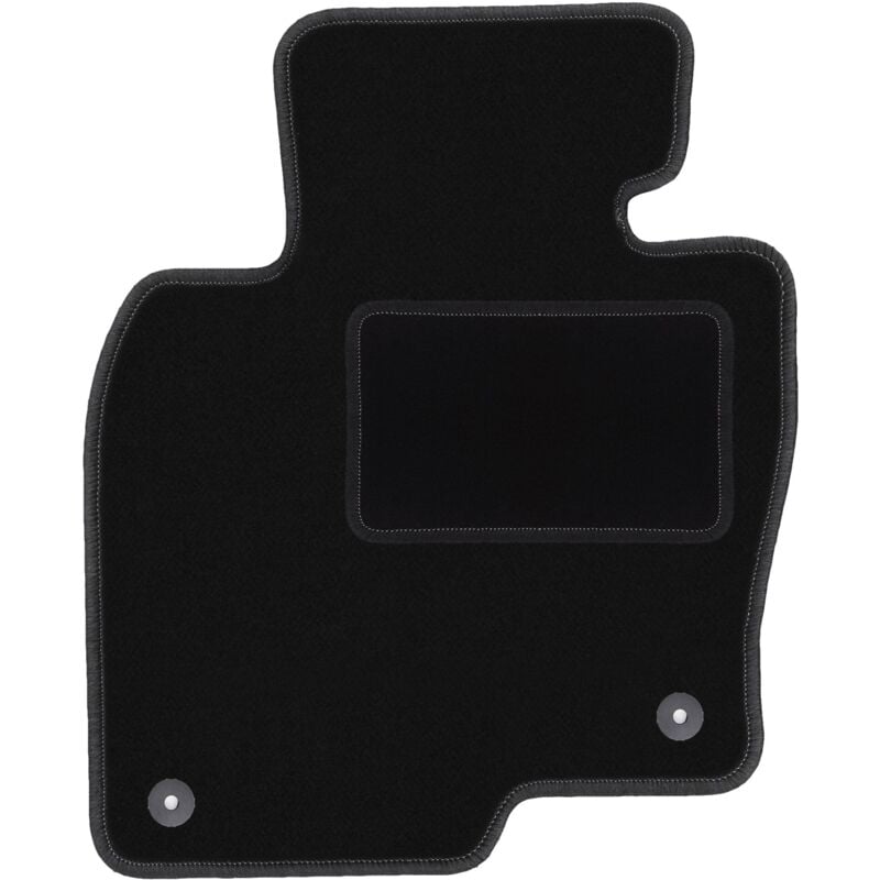 Tapis conducteur noir pour : Mazda CX-5 II SUV (2017-)