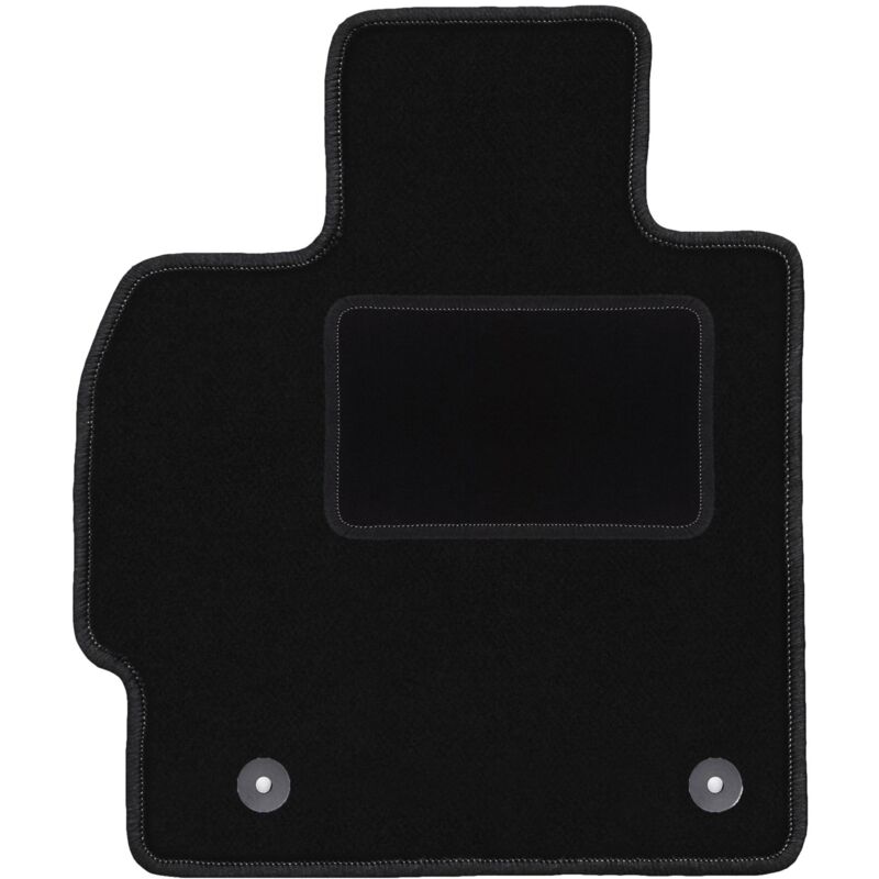 Tapis conducteur noir pour : Mazda CX-7 SUV (2009-2012)