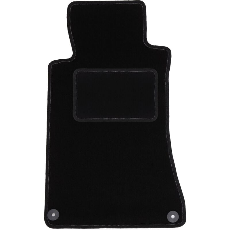 Tapis conducteur noir pour : Mercedes C W203 coupé (2000-2008)
