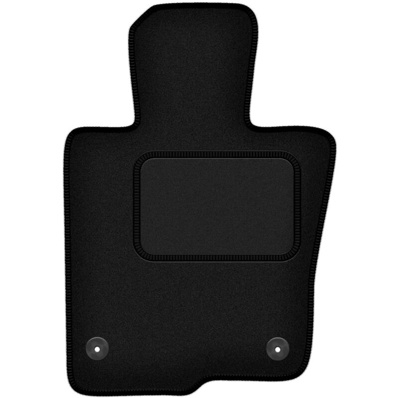 Tapis conducteur noir pour : Mercedes Classe X W470 pick-up (2017-)