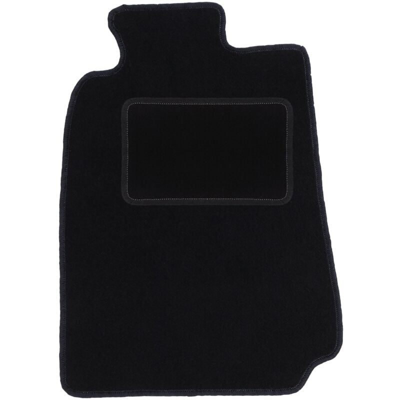 Tapis conducteur noir pour : Mercedes CLK W208 coupé (1997-2003)