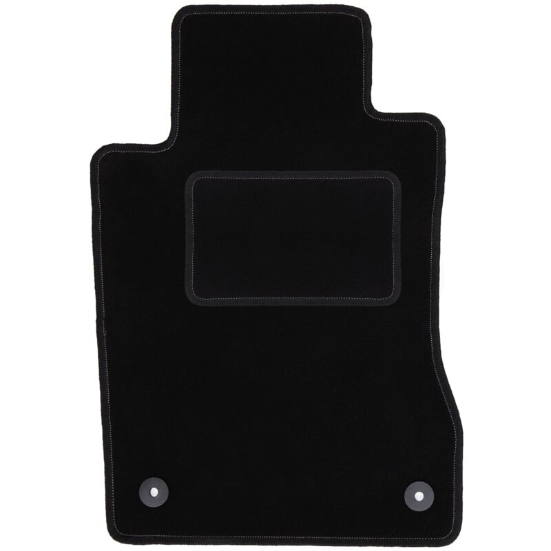 Tapis conducteur noir pour : Mercedes E W211 berline, break (2002-2009)
