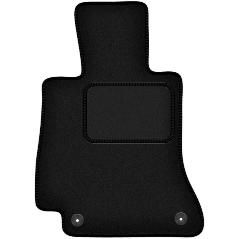 Tapis conducteur noir pour : Mercedes E W213 berline, break, liftback, coupé (2015-)