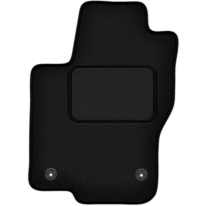 Tapis conducteur noir pour : Mercedes GL X166 SUV (2012-2015)