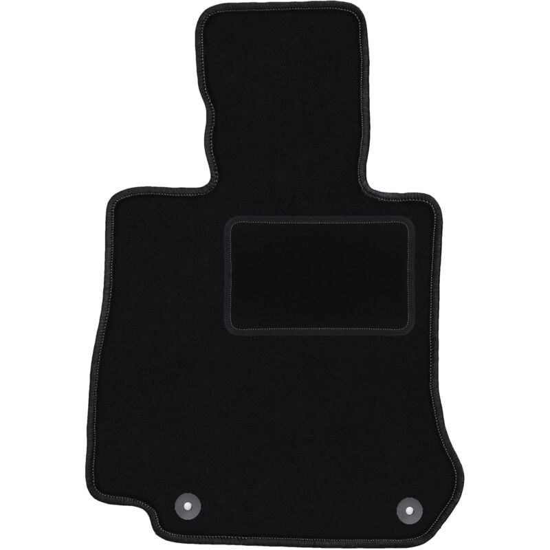 Tapis conducteur noir pour : Mercedes GLC X253 SUV (2015-)