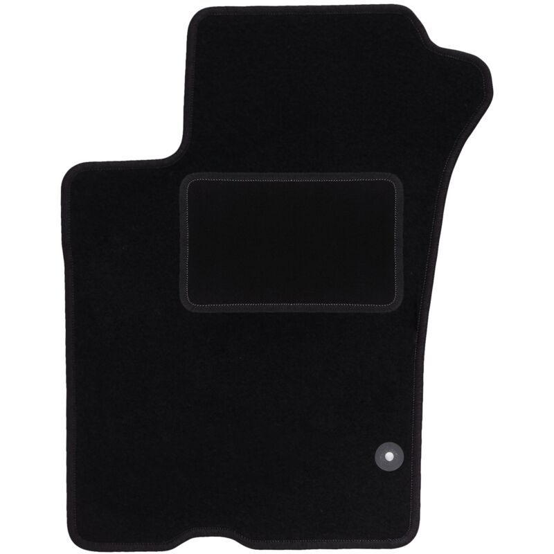 Tapis conducteur noir pour : Mercedes ML W163 SUV (1998-2005)