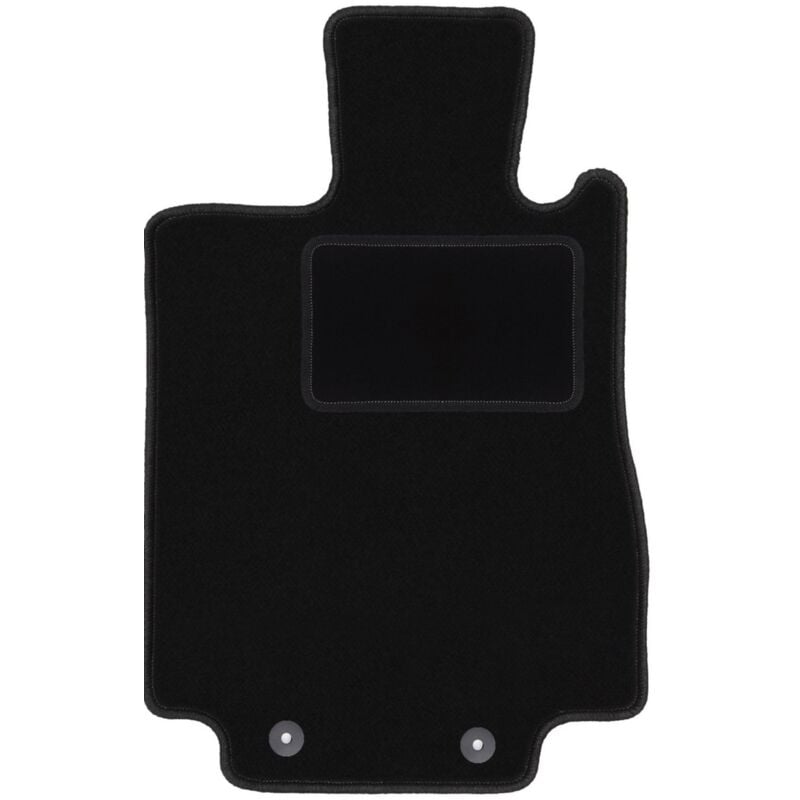 Tapis conducteur noir pour Mercedes S W220 4Matic court (1998-2005)