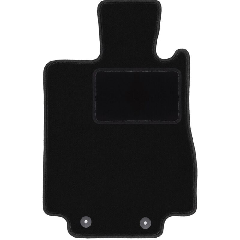 Tapis conducteur noir pour Mercedes S W220 4Matic long (1998-2005)