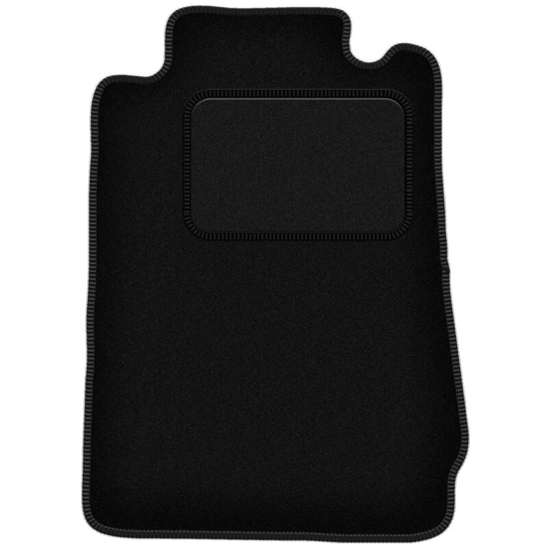 Tapis conducteur noir pour : Mercedes SLK R170 cabriolet (1996-2004)