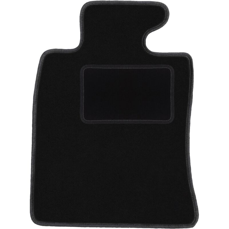 Tapis conducteur noir pour : Mini Cooper II R57 cabriolet (2006-2013)